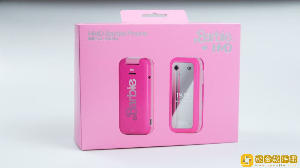 HMD芭比联名翻盖手机评测：有复古-还有点仪式感