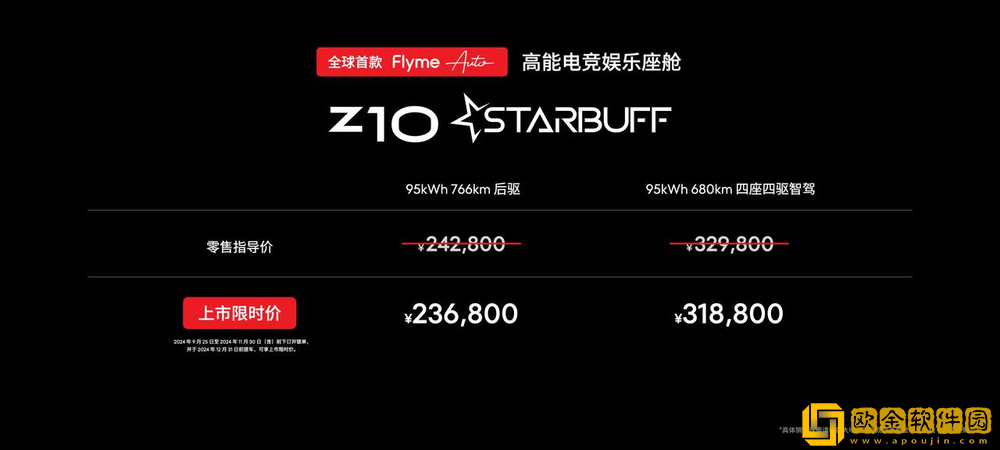 上市限时价23.68万元起-高能电竞娱乐座驾Z10-STARBUFF正式上市