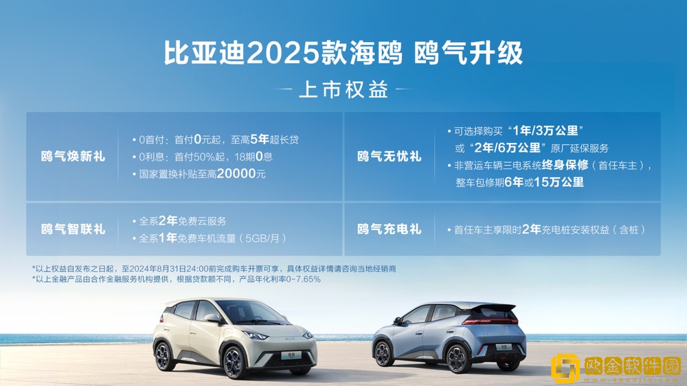 比亚迪2025款海鸥正式上市