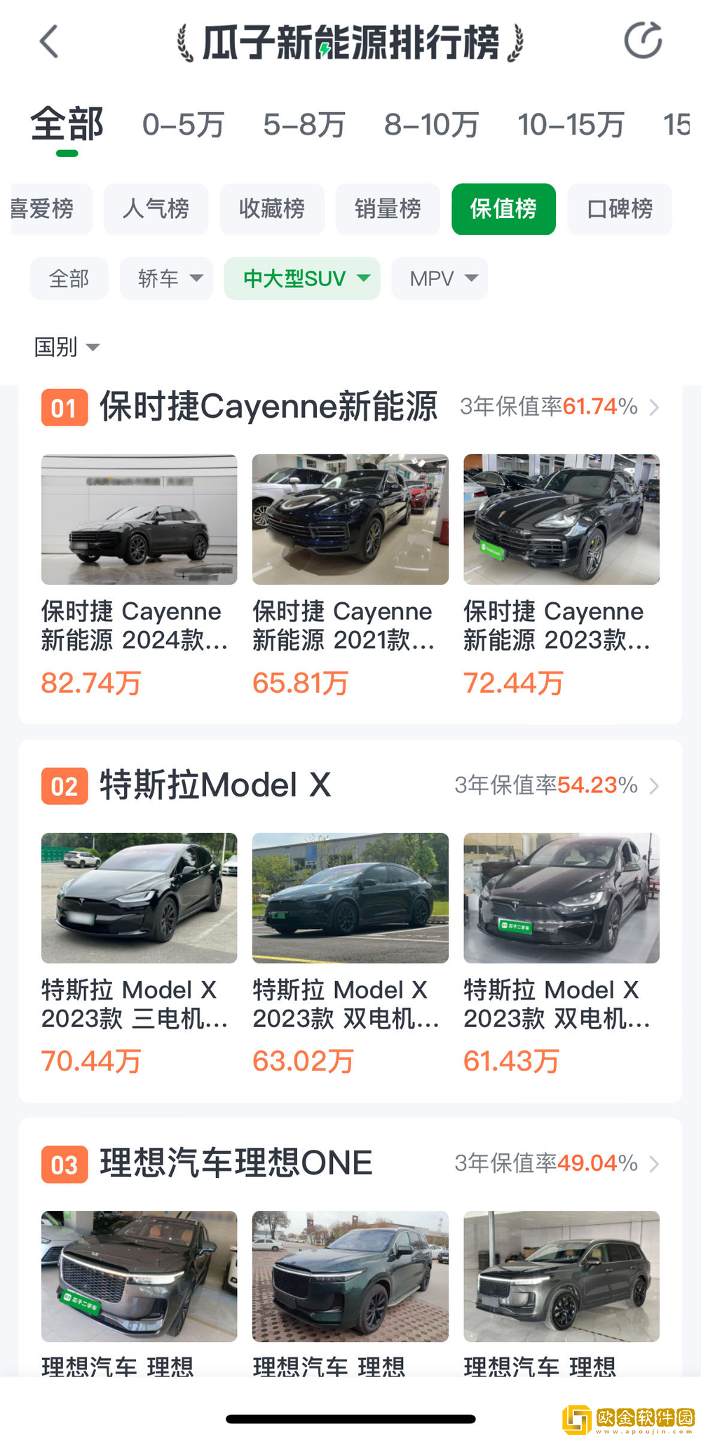 “金九”中大型新能源SUV走俏