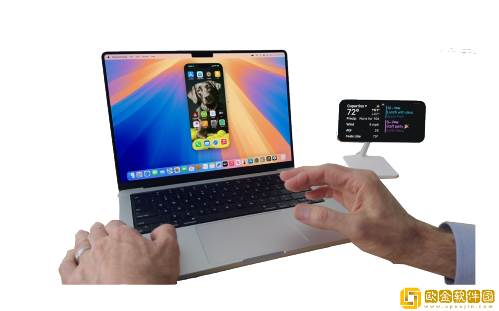 直击WWDC24：macOS-Sequoia-支持iPhone镜像功能