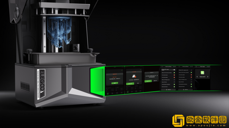 不止打印速度提升48%!ELEGOO爱乐酷Saturn