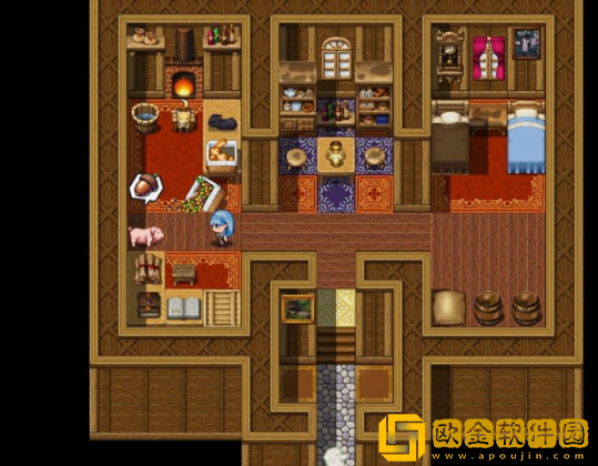 青色的雪之屋手游