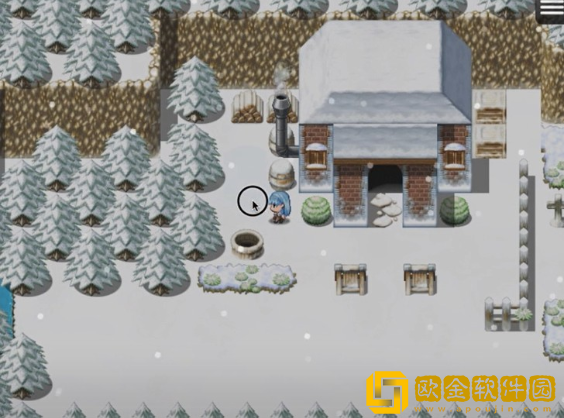青色的雪之屋手游